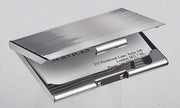 SIGEL Visitenkartenetui 95 x 7 x 62 mm silber