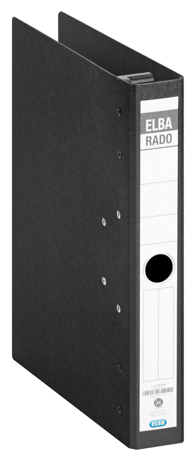 ELBA Hängeordner Rado 5 cm schwarz
