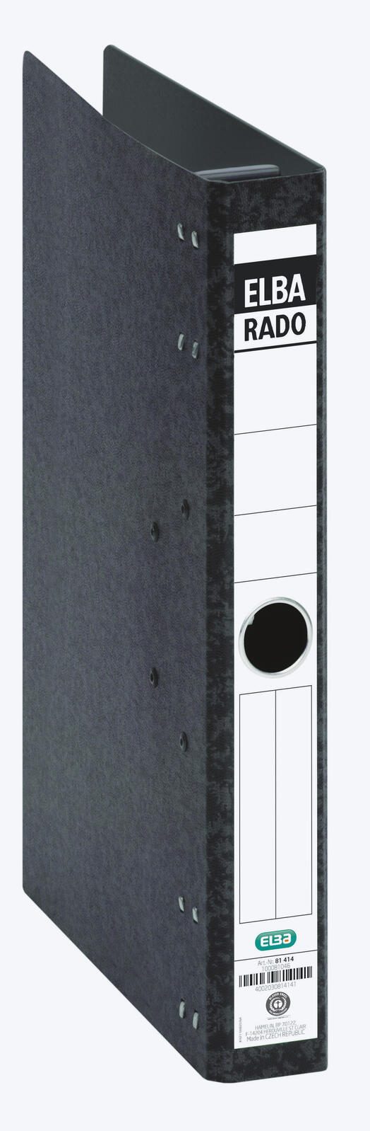 ELBA Hängeordner Rado 5 cm schwarz