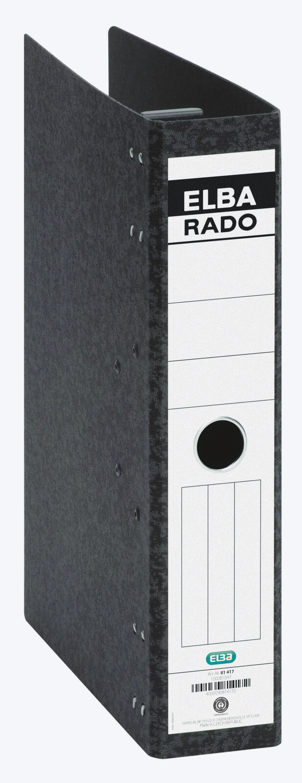 ELBA Hängeordner Rado 5 cm schwarz