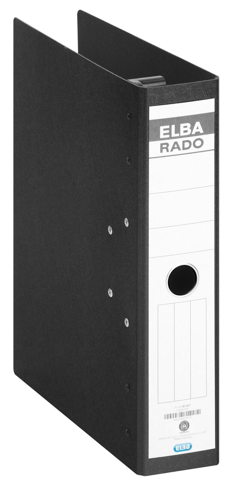 ELBA Hängeordner Rado 7.5 cm schwarz