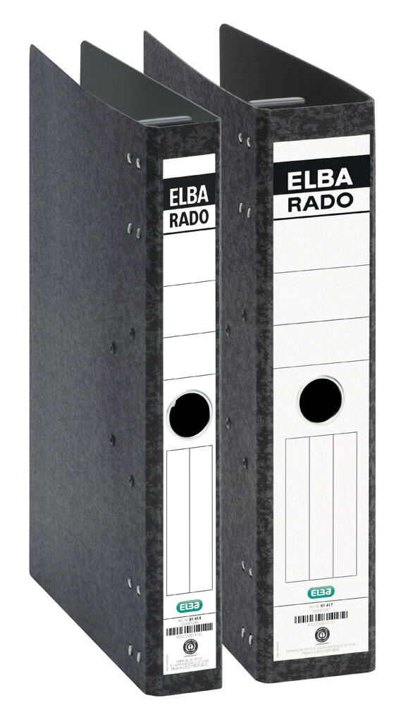 ELBA Hängeordner Rado 7.5 cm schwarz