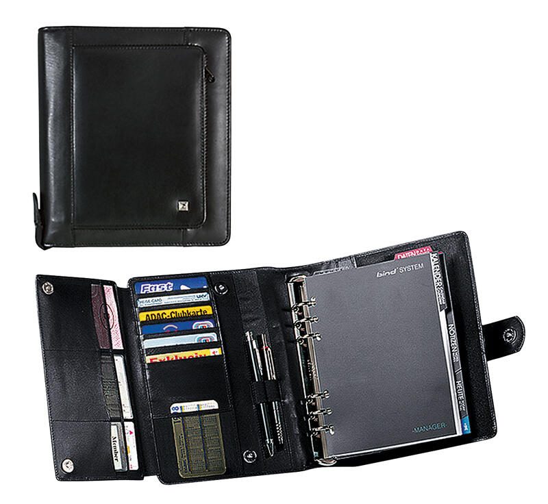 bind Terminplaner 20,0 x 5,0 x 24,5 cm schwarz
