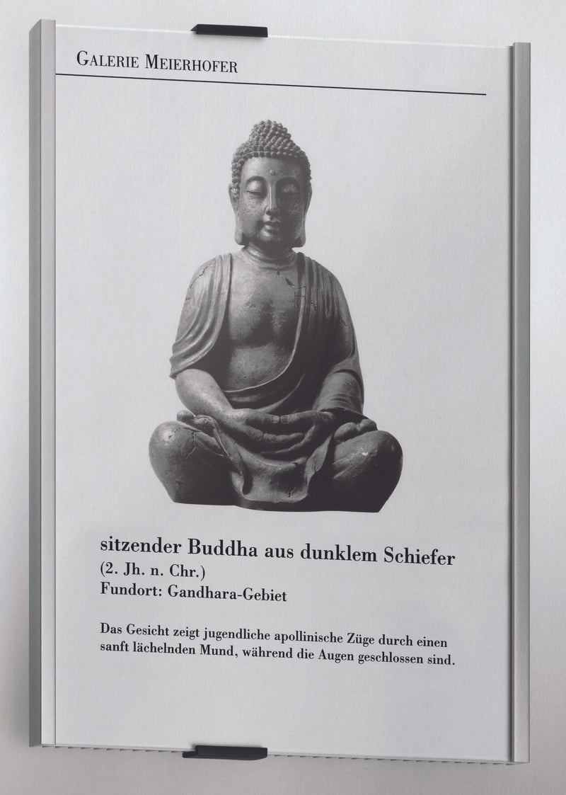 DURABLE Türschild 21,0 x 29,7 cm silber