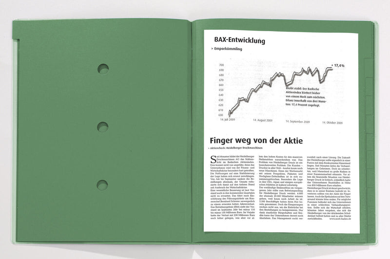 bene Ordnungsmappe DIN A4 12-Fach blau
