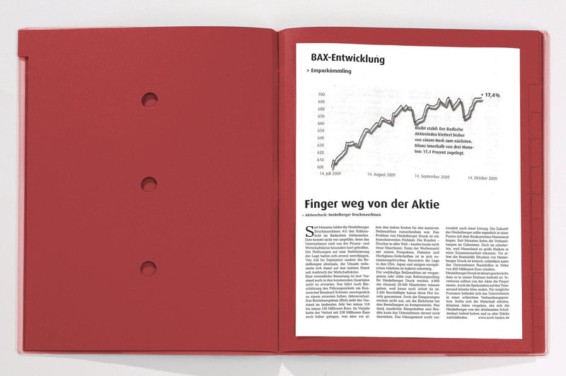 bene Ordnungsmappe DIN A4 12-Fach blau