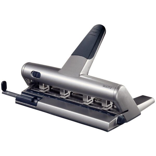 LEITZ Doppellocher Akto silber