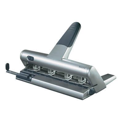 LEITZ Doppellocher Akto silber