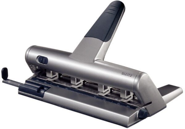 LEITZ Doppellocher Akto silber