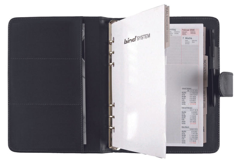 bind Terminplaner 18,0 x 3,8 x 24,0 cm schwarz