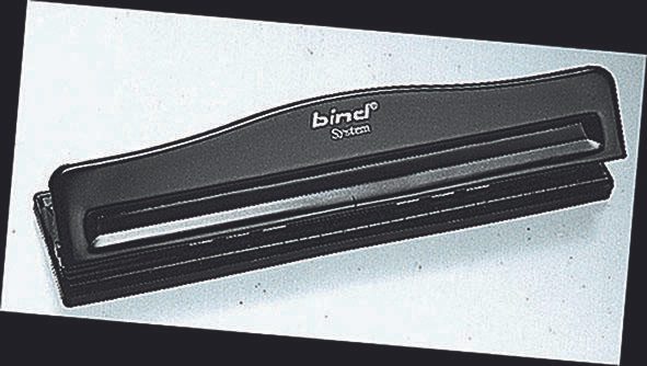 bind Locher für Terminplaner schwarz