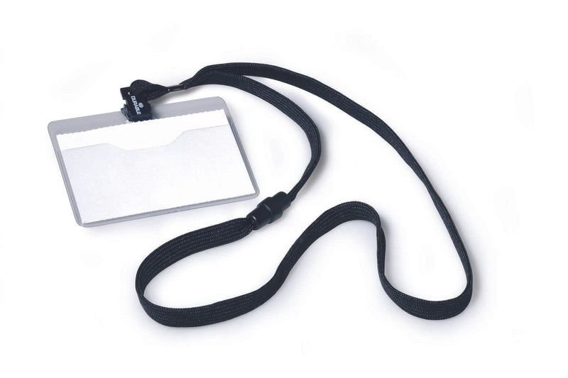 DURABLE Namensschilder schwarz 9 cm x 6 cm