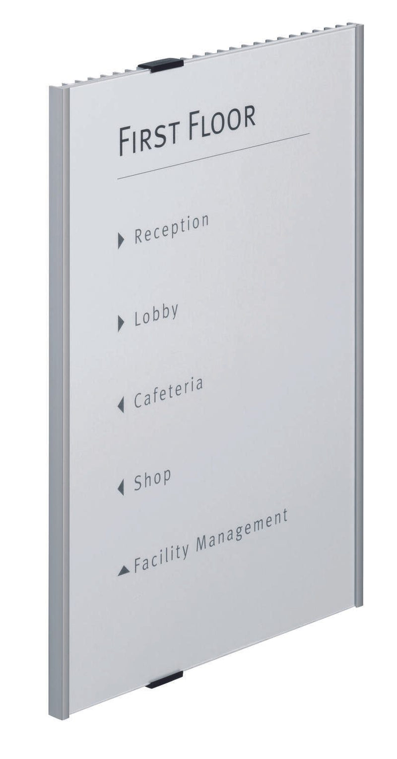 DURABLE Türschild 29,7 x 42,0 cm silber