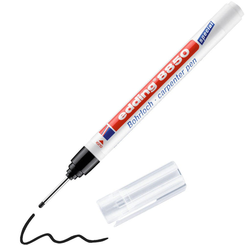 edding Tieflochmarker 1.0 mm Schwarz