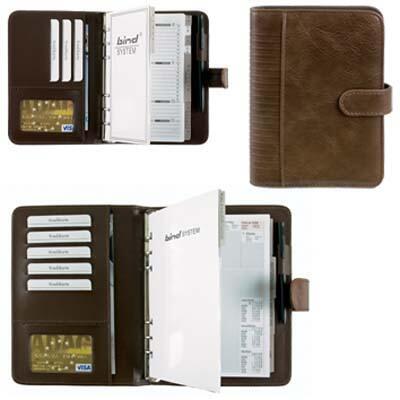 bind Terminplaner 13,0 x 3,5 x 18,5 cm braun
