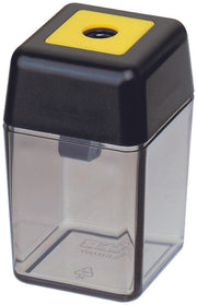 M + R Dosenspitzer schwarz/transparent