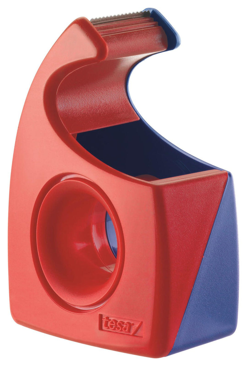 tesa Klebefilmabroller rot/blau