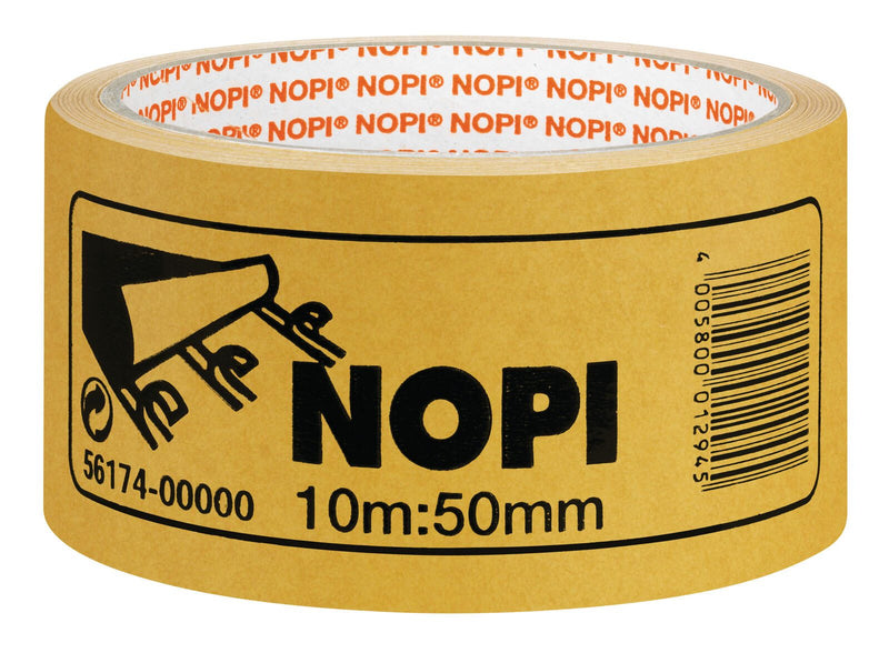 NOPI doppelseitiges Klebeband 50 mm x 10 m braun