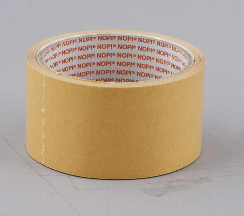 NOPI doppelseitiges Klebeband 50 mm x 10 m braun