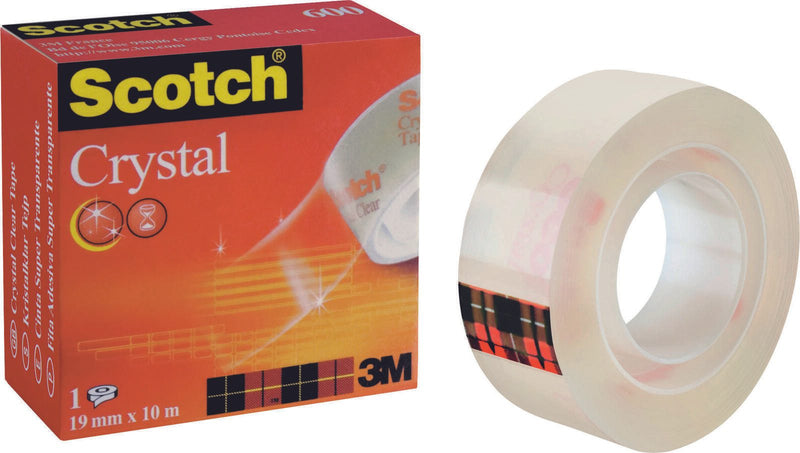 Scotch Klebefilm 19 mm x 10 m kristall-klar
