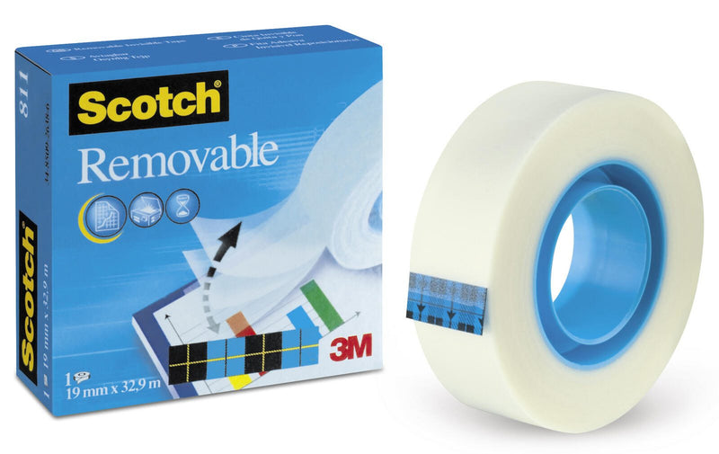 Scotch Klebefilm 19 mm x 33 m matt-unsichtbar