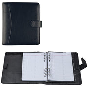 CHRONOPLAN Terminplaner 22,0 x 5,0 x 24,0 cm schwarz