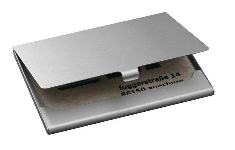 SIGEL Visitenkartenetui 92 x 5 x 63 mm silber