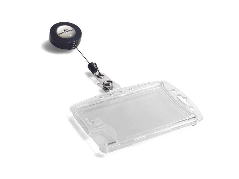 DURABLE Namensschilder glasklar 8.5 cm x 5.4 cm