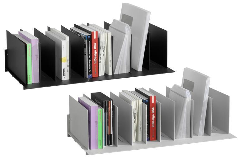 PAPERFLOW Buchstütze 85,8 x 32,3 x 23,3 cm schwarz