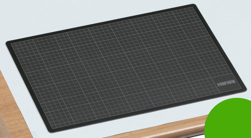 styro Schneidematte 45,0 x 30,0 cm grün/schwarz