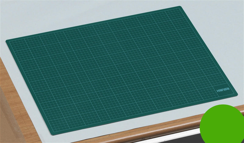 styro Schneidematte 60,0 x 45,0 cm grün/schwarz