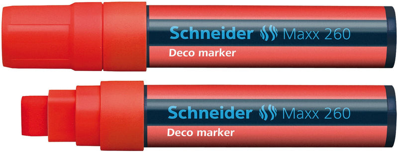 Schneider Maxx 260 Kreidemarker 5.0 - 15.0 mm Rot