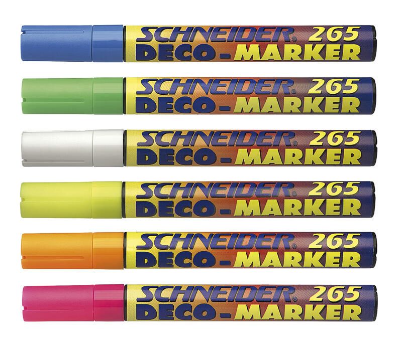 Schneider Maxx 265 Kreidemarker 2.0 - 3.0 mm Gelb