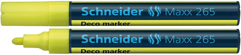 Schneider Maxx 265 Kreidemarker 2.0 - 3.0 mm Gelb