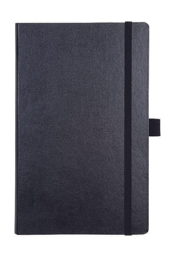 BRUNNEN Notizbuch ca. DIN A5 kariert, 192, davon 16 zum Heraustrennen Seiten