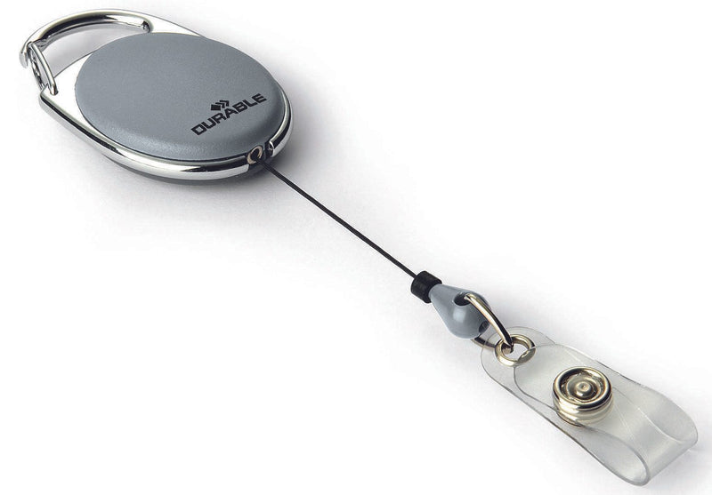DURABLE Ausweishalter grau