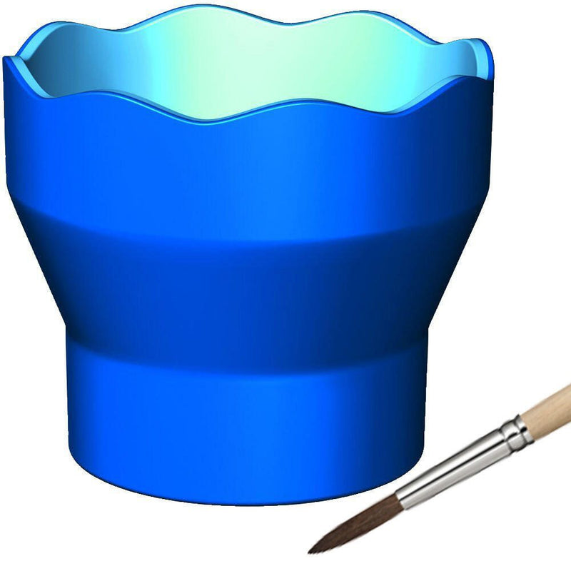 FABER-CASTELL Wasserbecher blau