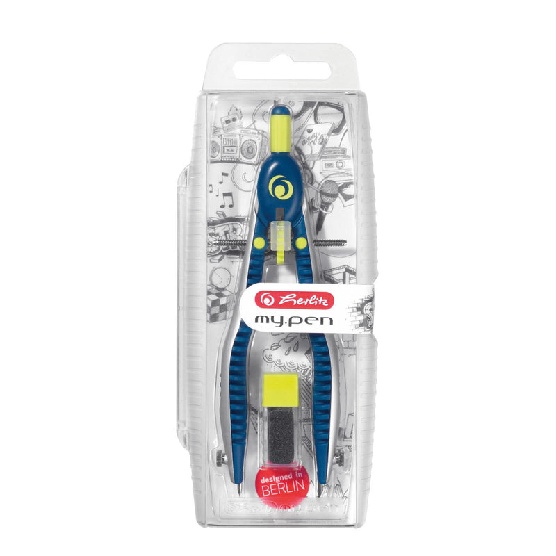 herlitz Zirkel My.Pen blau