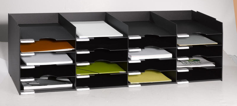 PAPERFLOW Sortierstation DIN A4+ 20-Fach schwarz