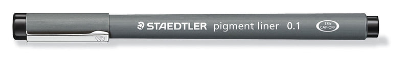 STAEDTLER Pigment Liner 308 Fineliner 0.1 mm Schwarz