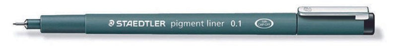 STAEDTLER Pigment Liner 308 Fineliner 0.1 mm Schwarz
