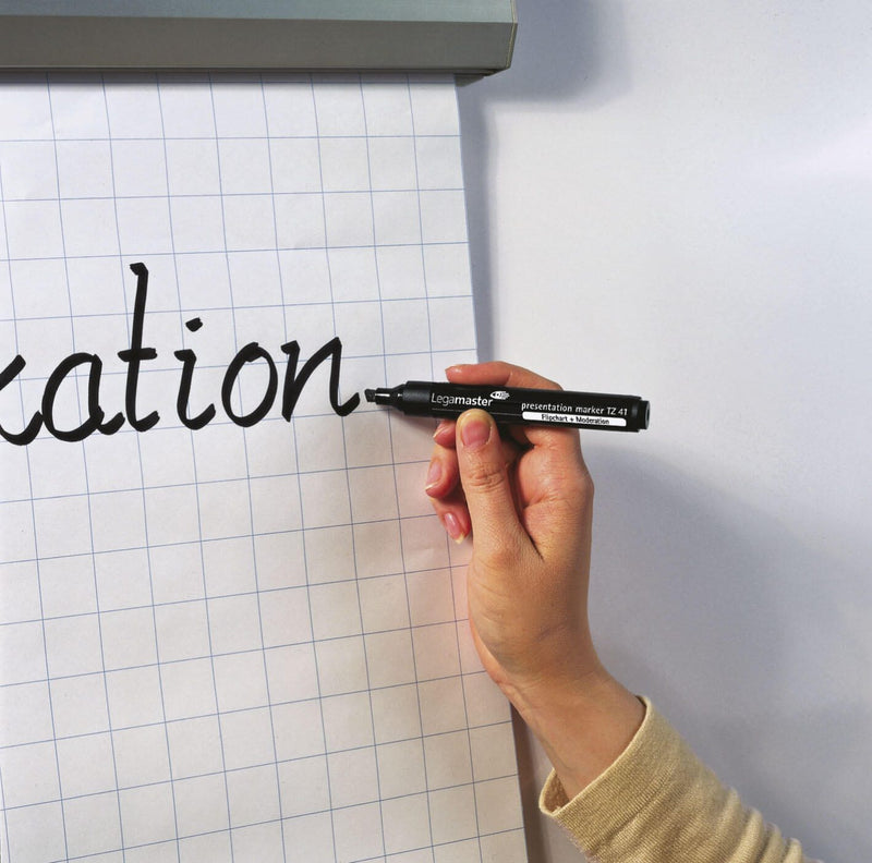 Legamaster TZ 41 Flipchart-Marker 2.0 - 5.0 mm Schwarz