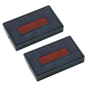 COLOP Ersatzstempelkissen 2,4 x 4,5 cm blau/rot