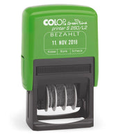 COLOP Datumstempel mit Text Printer 260/L2 'BEZAHLT'