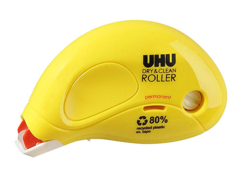 UHU Kleberoller Dry & Clean, permanent