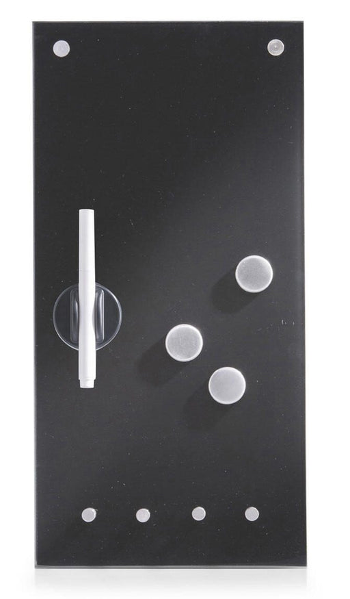 Zeller Glas-Magnettafel 20,0 x 40,0 cm schwarz
