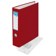 DONAU Doppelordner 2x A5 quer Karton rot