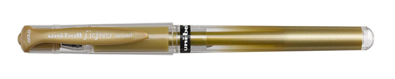 uni-ball Ub Signo Um-153 Gelschreiber 0.6 mm, Schreibfarbe: Gold