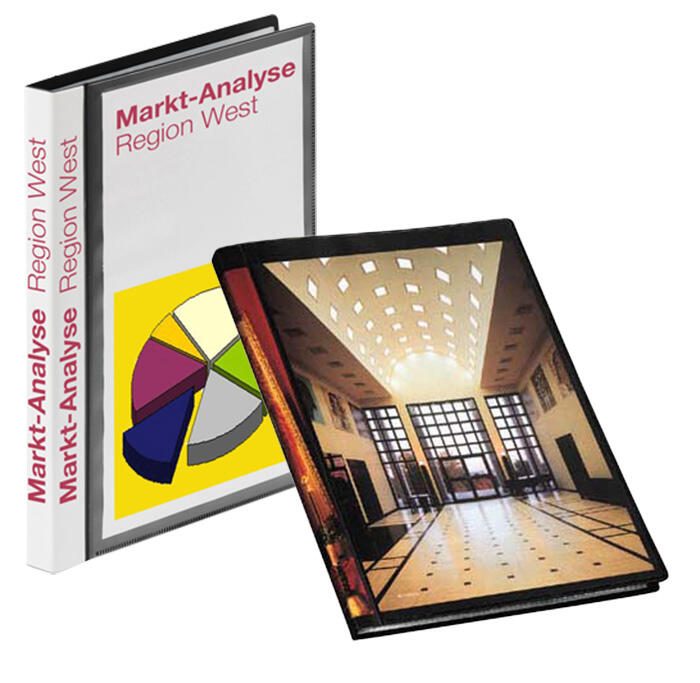 FolderSys Sichtbuch A5 schwarz