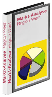 FolderSys Sichtbuch A5 schwarz